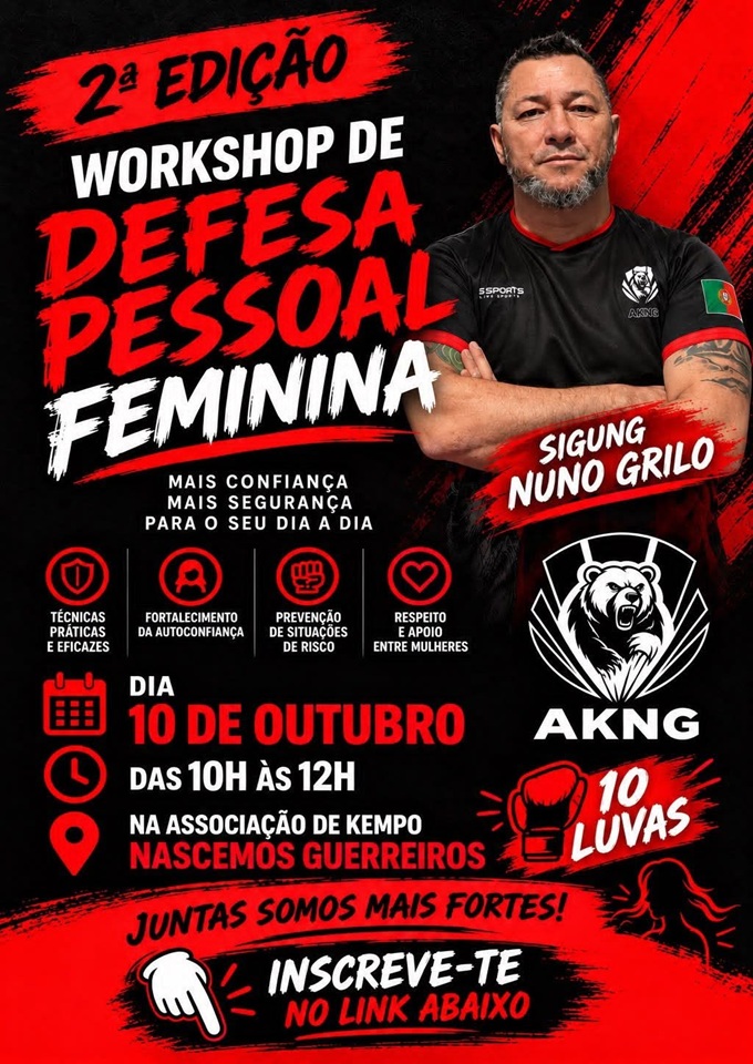 2ª Edição do Workshop de Defesa Pessoal Feminina